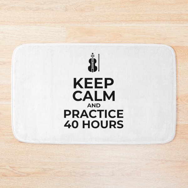 Item preview, Keep Calm and Practice 40 Hours - Ling Ling 40 Hours a Day designed and sold by passiveisopod.