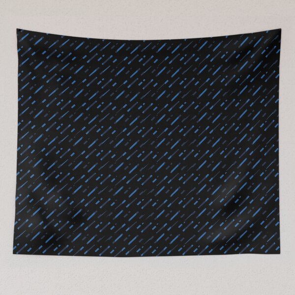 Item preview, Navy Blue shades and Black Striped designed and sold by ArtHanbal.