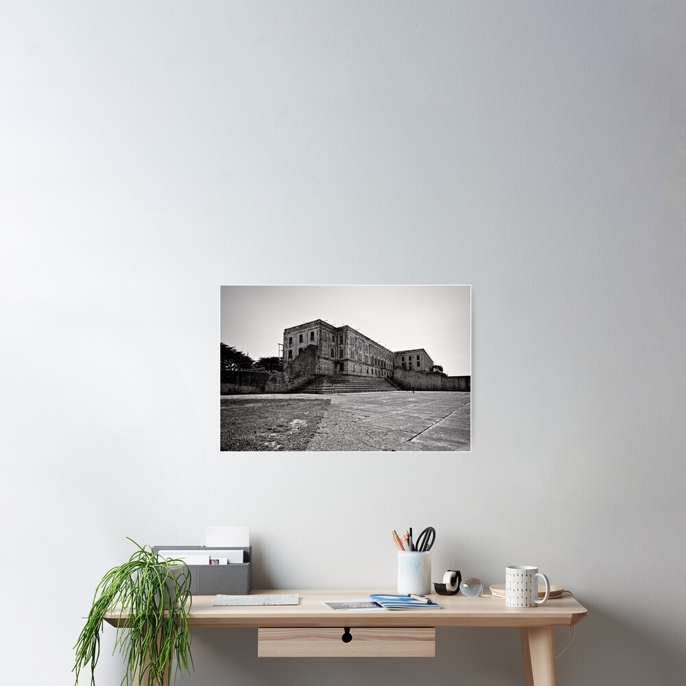 Within these walls - Alcatraz, San Francisco Poster