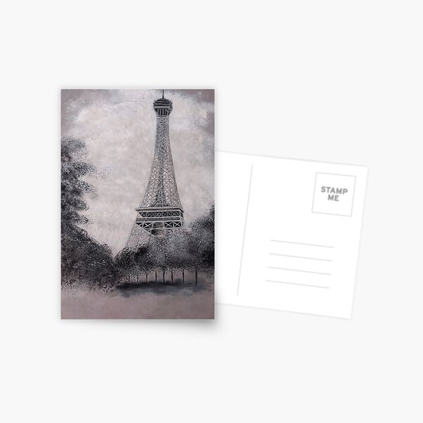 Eiffel Tower Postcard