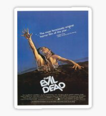 The Evil Dead Movie Poster Sticker
