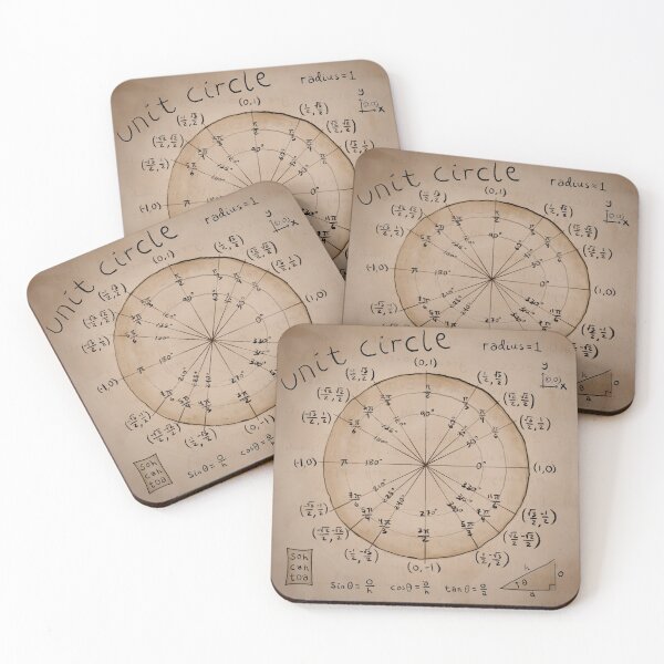 Item preview, Unit Circle - Mathemagic designed and sold by pertrosfoliea.