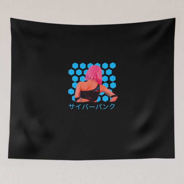 Item preview, Cyberpunk Girl Be yourself Hexagon designed and sold by Beyond Words.