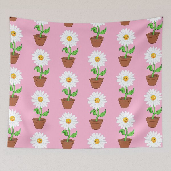 Item preview, Smiling Daisy Flower Girl  designed and sold by Deborah Camp.