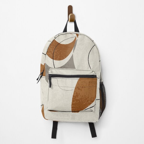 Item preview, Minimalist Abstract Art Shapes - Scribbles Terracotta 1 designed and sold by simplydesignart.