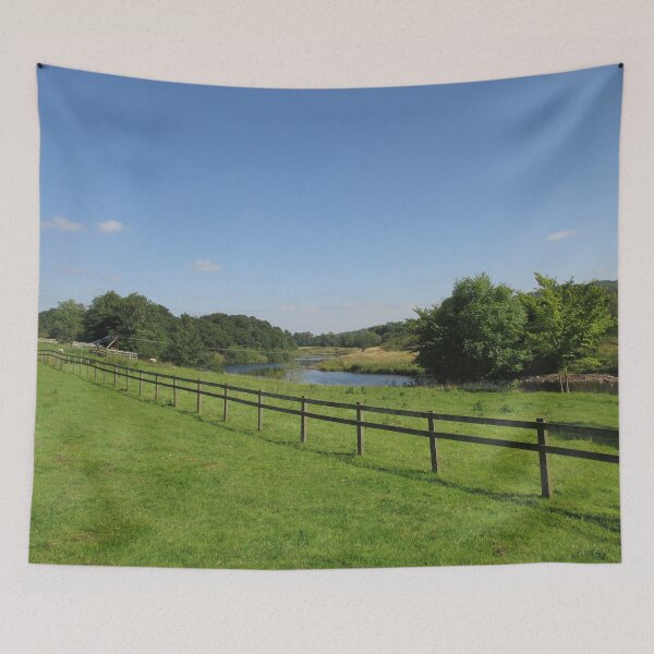 Item preview, #90 |☼| Stream Beyond The Fenced Field (Hadrian's Wall) designed and sold by Naean H.F. (Nez Man).