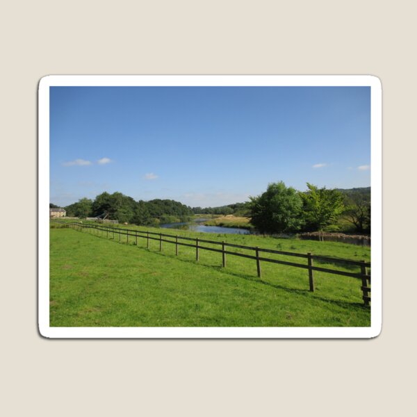 Merch #90 -- Stream Beyond The Fenced Field (Hadrian's Wall) Magnet