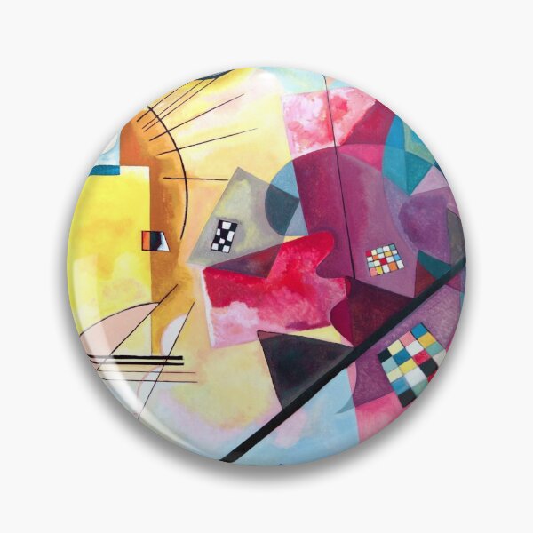 Item preview, Wassily Kandinsky - Yellow Red Blue designed and sold by DejaVuStudio.