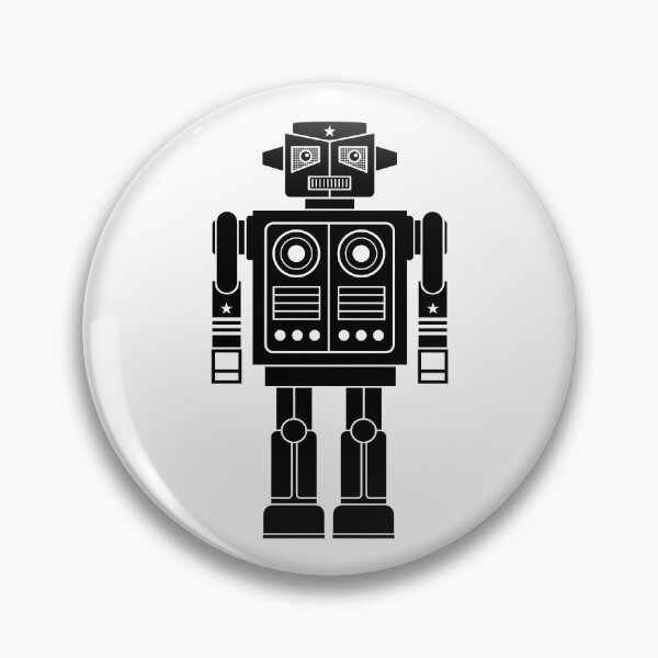 Item preview, Robot 270620/010 - Black and White designed and sold by Artberry.