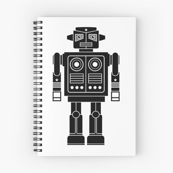 Item preview, Robot 270620/010 - Black and White designed and sold by Artberry.