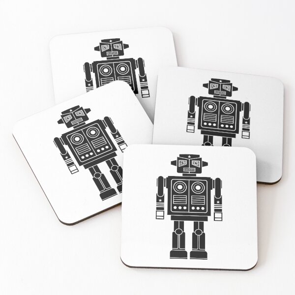 Item preview, Robot 270620/010 - Black and White designed and sold by Artberry.