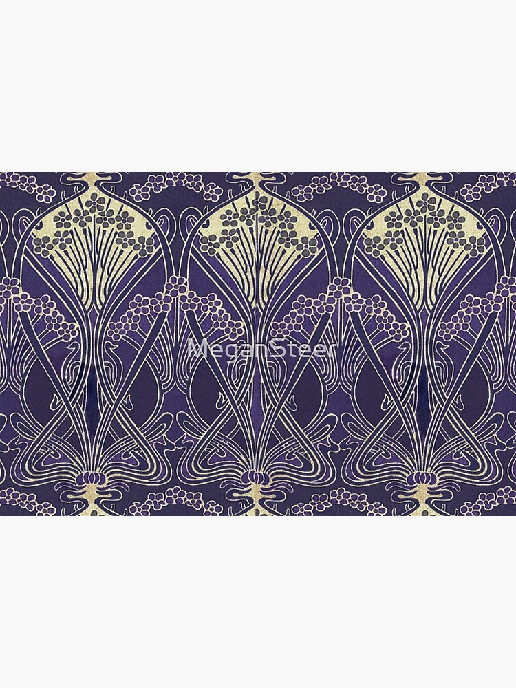 Art Nouveau Icon in Purple by MeganSteer