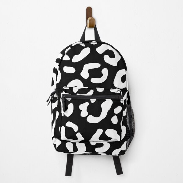 Item preview, White Leopard Spots on Black designed and sold by FouShop.