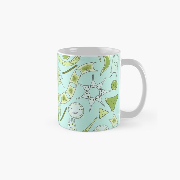 Vista previa del artículo con la obra «CUADRADO para almohadas, tazas de viaje, etc. ¡Aún más diatomeas!», diseñado y vendido por Cartoon Neuron by Immy Smith.