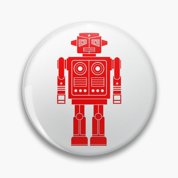 Item preview, Robot 270620/010 - Red and White designed and sold by Artberry.