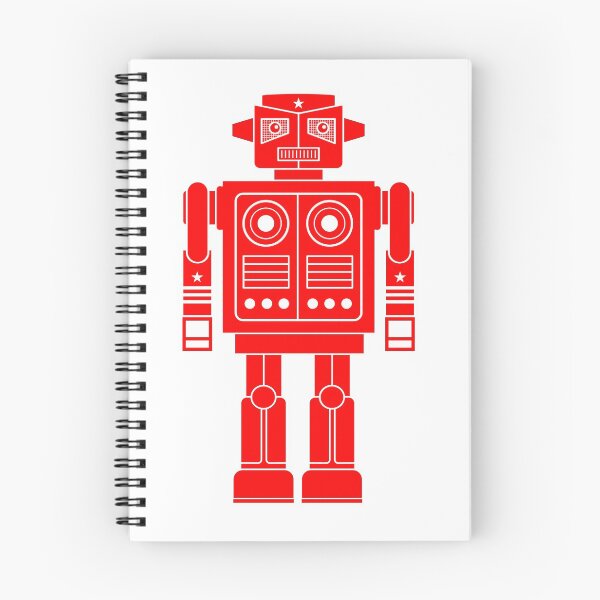 Item preview, Robot 270620/010 - Red and White designed and sold by Artberry.