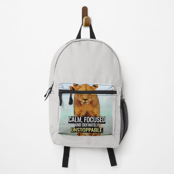 Item preview, Calm, focused and definitely unstoppable designed and sold by hiunlimit.