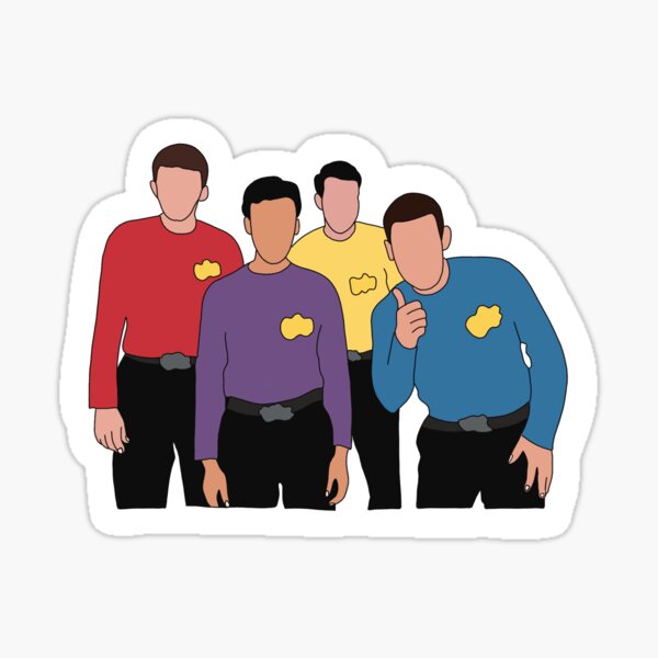 The Wiggles Stickers | Redbubble