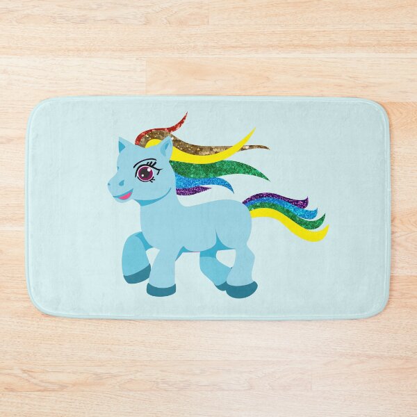 Item preview, blue rainbow pony designed and sold by Gossip Rag.