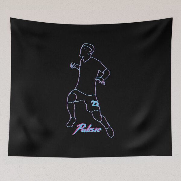 Item preview, Christian Pulisic Miami Vice Wave 80s 90s Style CFC designed and sold by Hevding.