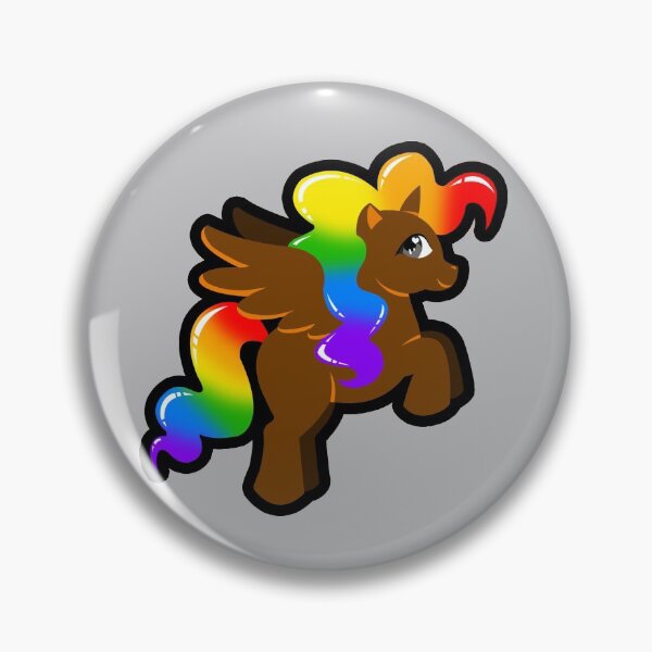 Item preview, LGBT POC Pride Pegasus designed and sold by TheGreys.