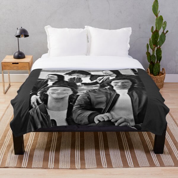 adam driver breitling collage Throw Blanket