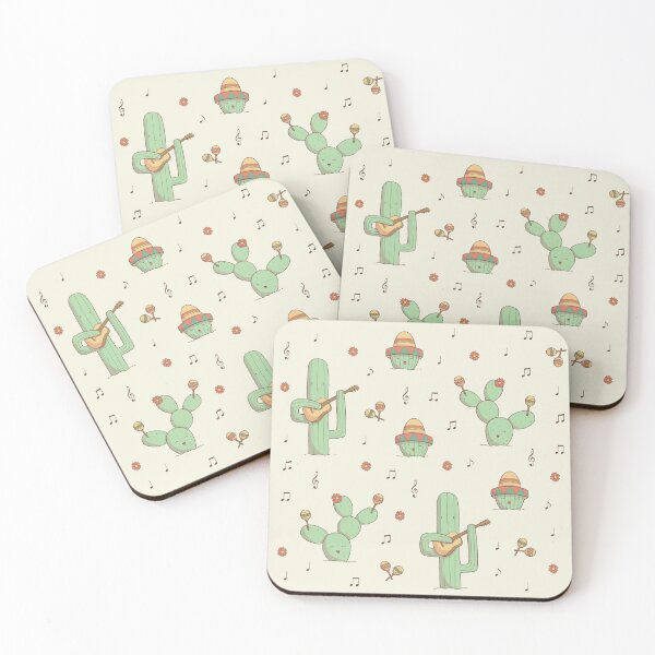 Item preview, Singing with Mexican cactuses - Pattern designed and sold by LuYukari.