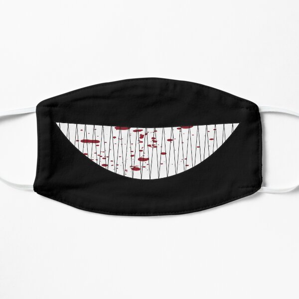 Sharp Teeth Mask (With Blood) Flat Mask