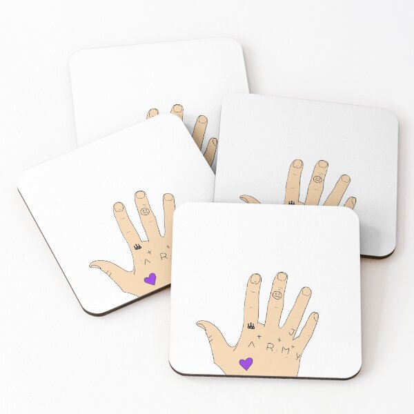 Item preview, jungkook hand tattoo study  designed and sold by Reyaaa.