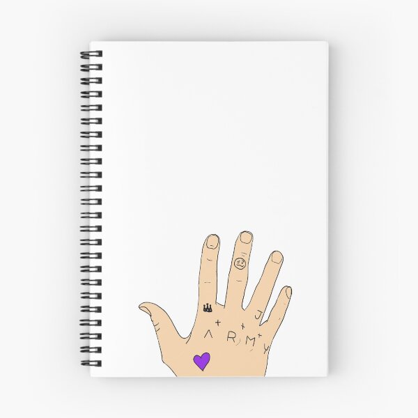 Item preview, jungkook hand tattoo study  designed and sold by Reyaaa.