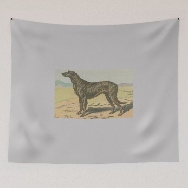 Item preview, Vintage Irish Wolfhound designed and sold by DeerhoundRhodry.