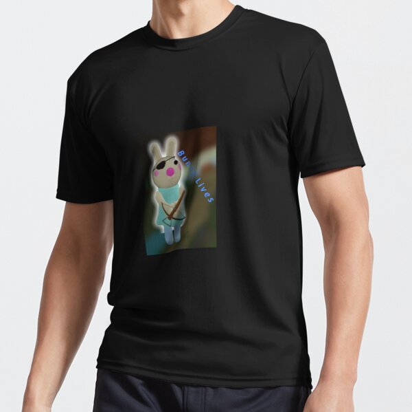 Bunny Cute Piggy Character Skin Active T Shirt By Theresthisthing Redbubble - bunny fnaf t shirt roblox