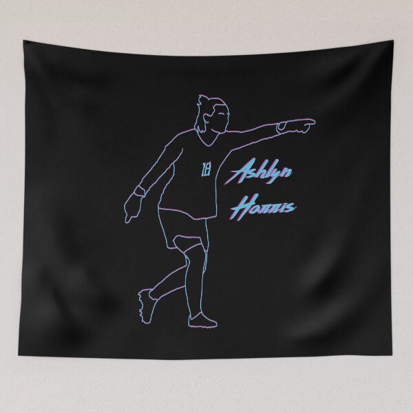 Item preview, Ashlyn Harris Miami Vice Wave 80s 90s Style USWNT designed and sold by Hevding.