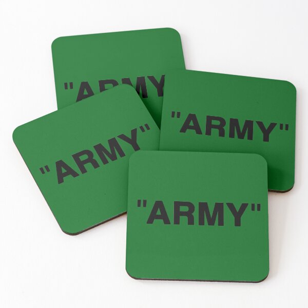 Item preview, "ARMY" designed and sold by STUDIO MORE Los Angeles.