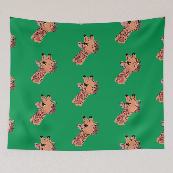 Item preview, Drawn Giraffe head with attitude designed and sold by Angi Brown.