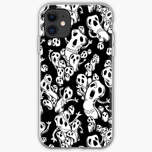 Risotto Nero Metallic Pattern iPhone Soft Case