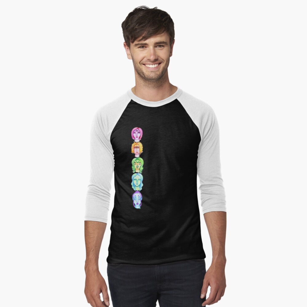 Item preview, Baseball ¾ Sleeve T-Shirt designed and sold by Leanore.