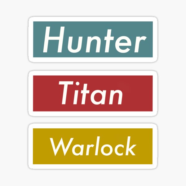 Custom Decal HIGH QUALITY Destiny 2 Titan Vinyl Bumper Stikcer