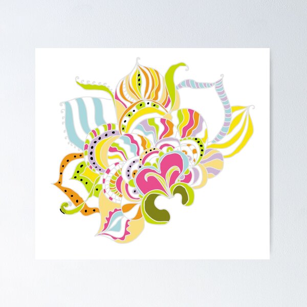 Item preview, Flower Pattern clipart designed and sold by HMS STORE.