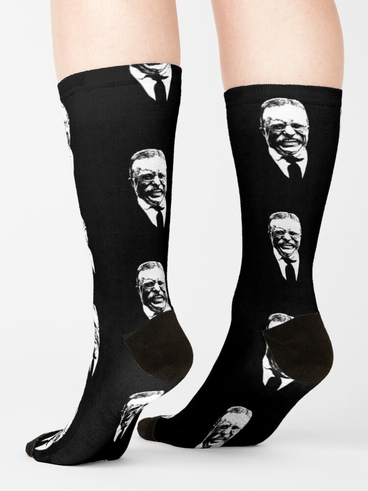Alternate view of Teddy Roosevelt Socks