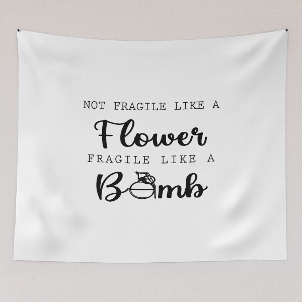 Item preview, Fragile like a bomb , Women empowerment  designed and sold by majidkacm.