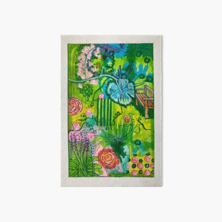 Garden of Delights Art Board Print