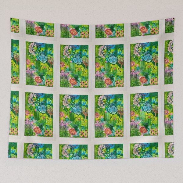 Item preview, Garden of Delights designed and sold by SamWeeksArt.