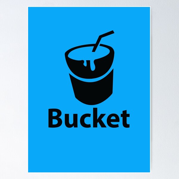 Item preview,  BUCKET CARTOON  DESIGNS Classic T-Shirt Slim Fit T-Shirt  designed and sold by Red mart.