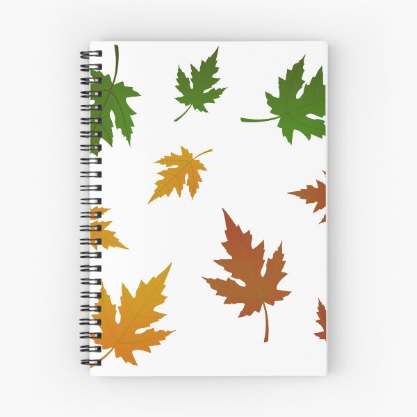 Item preview, Green Yellow Orange Red Leaves with Gradient Color designed and sold by AmbroseAnn.
