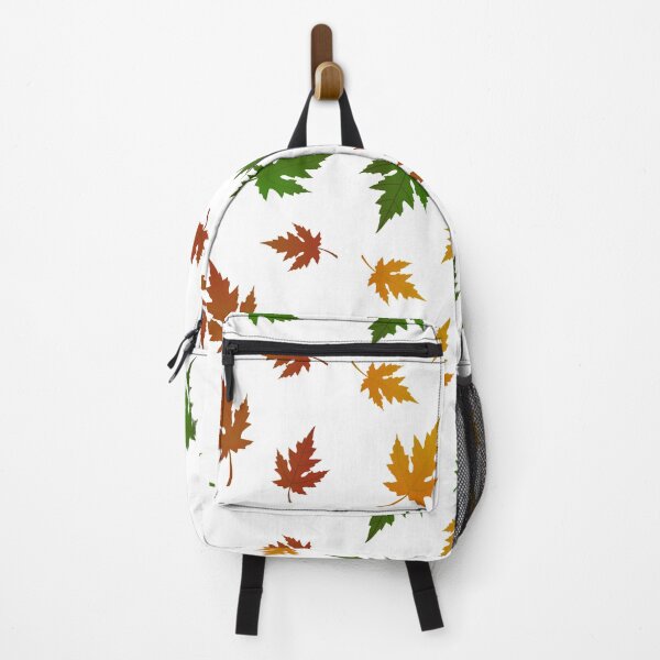 Item preview, Green Yellow Orange Red Leaves with Gradient Color designed and sold by AmbroseAnn.