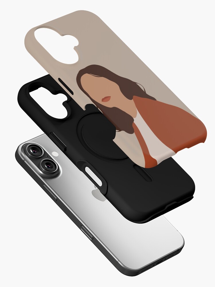Thumbnail 2 of 4, iPhone Case, Abstract Women Portrait designed and sold by raluca20.