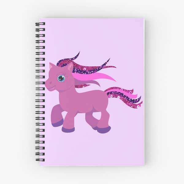 Item preview, glitter print purple pony designed and sold by Gossip Rag.