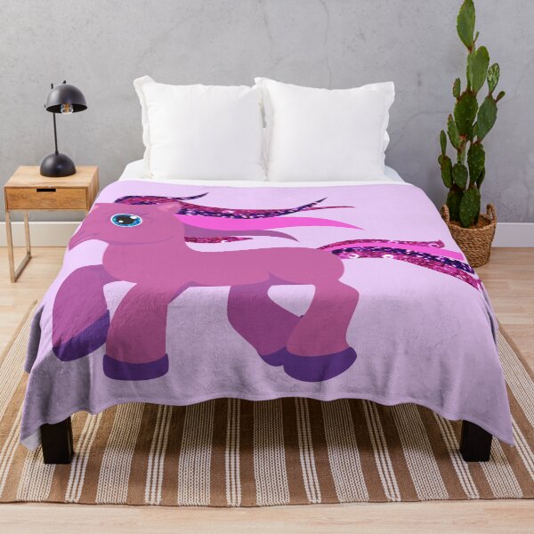 Item preview, glitter print purple pony designed and sold by Gossip Rag.
