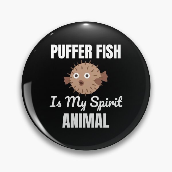 Item preview, Funny Puffer Fish designed and sold by TrendJunky.
